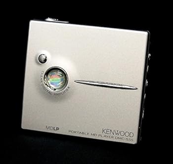 【中古】［人並み外れたに好いたらしい］KENWOOD ケンウッド DMC-S55-S（しろがね色） 携帯型MD電気蓄音機 MDLP相応う （MD生まれ変わり専用機/MDウォークマン）