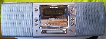 楽天市場】【中古】SHARP シャープ MD-F150-A ブルー MD/CDシステム