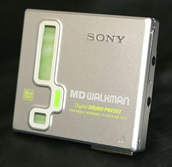 【中古】［人並み外れたに好いたらしい］SONY ソニー MZ-E77-S しろがね色 携帯型MD電気蓄音機 MDLP非相応う （MD生まれ変わり専用機/MDウォークマン）