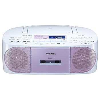 【中古】［人並み外れたに好いたらしい］東芝 ラジカセ TY-CDS7(P) [サクラ色]