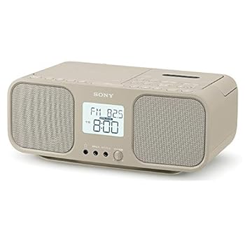 【中古】［非常に良い］ソニー CDラジオカセットレコーダー CFD-S401 : FM/AM/ワイドFM対応 大型液晶/カラオケ機能搭載 電池駆動可能 ベージュ CFD-S401 TI