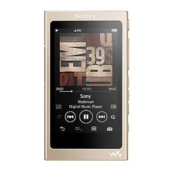 【中古】ソニー ウォークマン Aシリーズ 16GB NW-A45 : Bluetooth/microSD/ハイレゾ対応 最大39時間連続再生 2017年モデル ペールゴールド NW-A45 N