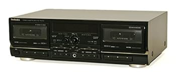 【中古】［人並み外れたに好いたらしい］Technics テクニクス RS-TR4750-K 黒いこと ダブルオートリバースカセットデッキ TV・オーディオ・カメラ-コンポ用拡張ユニット