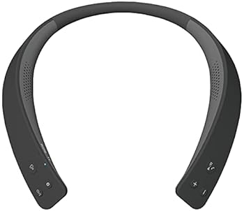 【中古】パナソニック ワイヤレスネックスピーカー 首掛け金棒引き Bluetooth マイクロホン積み上げる ハンズフリー 約13第四次元年代順の継続生まれ変わり SC-WN10-K 黒いこと