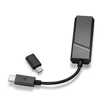 【中古】Astell&Kern AK HC2 Dark Silver [CS43198デュアルDAC 4.4mm5極バランス出力搭載ポータブルUSB-DAC] 384KHz32bit/DSD256ハイレゾ対応 バスパワー