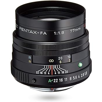 【中古】smc PENTAX-FA 77mmF1.8 Limited ブラック 中望遠単焦点レンズ 27980