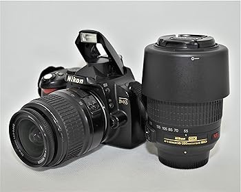 【中古】［非常に良い］Nikon デジタル一眼レフカメラ D40 ダブルズームキットII ブラック D40BWZII 33,205円