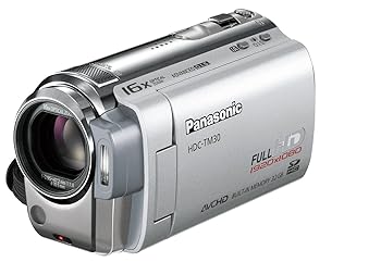 【中古】［非常に良い］パナソニック デジタルハイビジョンビデオカメラ プラチナシルバー HDC-TM30-S