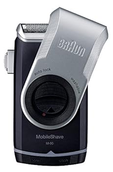【中古】［非常に良い］ブラウン モバイルメンズ電気シェーバー M-90 水洗い可