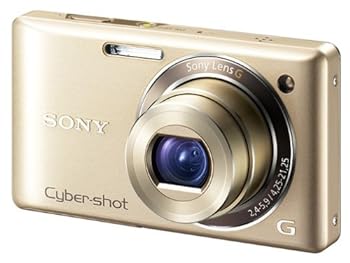 【中古】ソニー SONY デジタル写真機 Cybershot W380 ゴールド DSC-W380/N