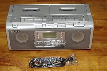 SONYソニーCFD-W57 中古CDラジオカセットコーダーメンテナンス済み SONYソニーCFD-W57 中古CDラジオカセットコーダーメンテナンス済み