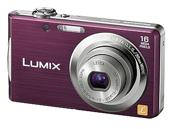 【中古】パナソニック デジタル写真機 LUMIX FH5 相撲取り草 DMC-FH5-V