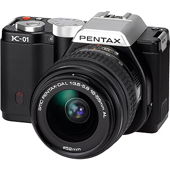 【中古】PENTAX ミラーレス一眼カメラ K-01ズームレンズキット ブラック/ブラック K-01ZK BK/BK|スカーレット2021