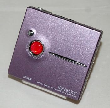 【中古】［非常に良い］KENWOOD ケンウッド DMC-S55-V（バイオレット） ポータブルMDプレーヤー MDLP対応 （MD再生専用機/MDウォークマン）