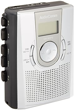 【中古】［非常に良い］OHM Audio Comm メモリー機能付 カセットレコーダー (07-7619) CAS-R501E