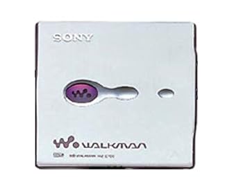 【中古】［非常に良い］SONY ソニー MZ-E700 ホワイト×パープル系 ポータブルMDプレーヤー MDLP対応 （MD再生専用機/MDウォークマン）