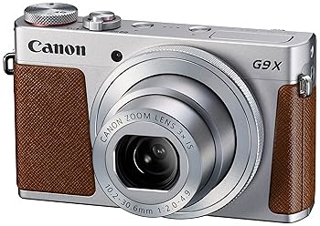 【中古】Canon デジタル写真器 PowerShot G9 X(しろがね色) 光学3.0倍望遠レンズ 1.0型検出器 PSG9X(SL)