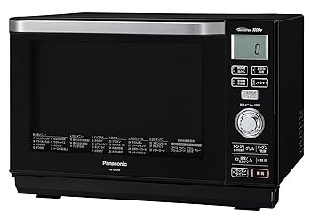 【中古】パナソニック オーブンレンジ エレック 26L ヘルツフリー ブラック NE-MS264-K