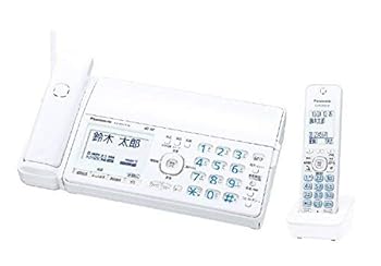 【中古】［非常に良い］パナソニック おたっくす デジタルコードレスFAX 子機1台付き 迷惑電話対策機能搭載 ホワイト KX-PZ510DL-W｜スカーレット2021