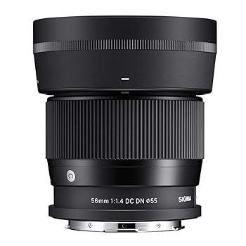 【中古】［非常に良い］シグマ(Sigma) 56mm F1.4 DC DN | (C) TL 56mm F1.4 DC DN | Contemporary ライカLマウント用｜スカーレット2021