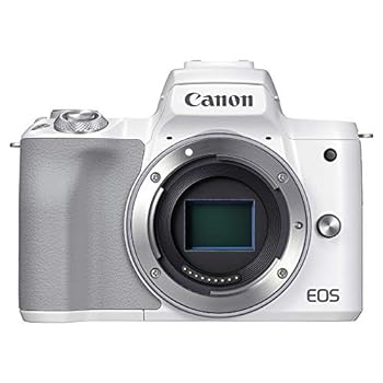 【中古】［非常に良い］Canon ミラーレス一眼カメラ EOS Kiss M2 ボディー ホワイト KISSM2WH-BODY｜スカーレット2021
