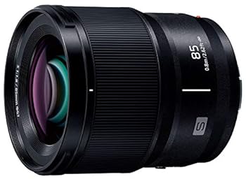 【中古】［非常に良い］パナソニック(Panasonic) 中望遠単焦点レンズ フルサイズミラーレス一眼 Lマウントシステム用 ルミックス LUMIX S 85mm F1.8 ブラック S-S85