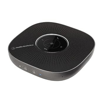 【中古】［非常に良い］オーディオテクニカ AT-CSP5 スピーカーフォン 会議用マイクスピーカー Bluetooth 対応 Type-C Type-A 対応 ノイズリダクション機能 エコーキャ