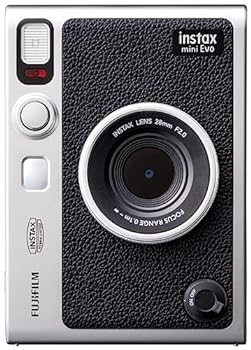【中古】［非常に良い］富士フイルム(FUJIFILM) チェキ Evo ハイブリッドインスタントカメラ(インスタントカメラ/スマホプリンター/デジタルカメラ) instax mini Evo ブ｜スカーレット2021