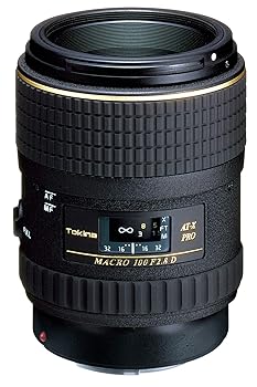 【中古】Tokina マクロレンズ AT-X M100 PRO D 100mm F2.8 MACRO キヤノン用 フィルム/デジタル一眼対応 633953|スカーレット2021