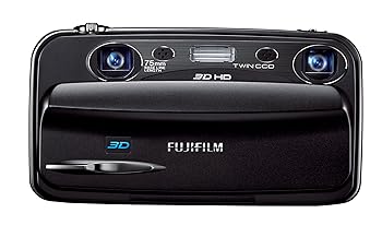 【中古】［非常に良い］富士フイルム FinePix Real 3D W3 デジタルカメラ 3.5インチLCD付き (メーカー生産終了)｜スカーレット2021