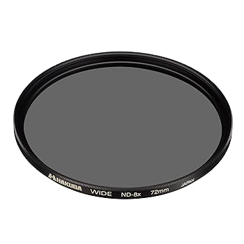 【中古】［人並み外れたに似つかわしい］HAKUBA 72粍 NDろ波器 広々としたND 減光用 8× 日本製 CF-WND872