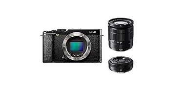 【中古】FUJIFILM ミラーレス一眼 X-M1 ダブルレンズキット F X-M1B/1650/27KIT