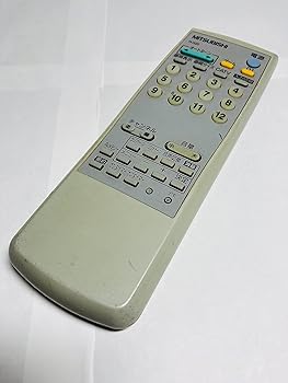 【中古】［人並み外れたに好いたらしい］三菱 テレビ受像機遠隔操作 R-S20