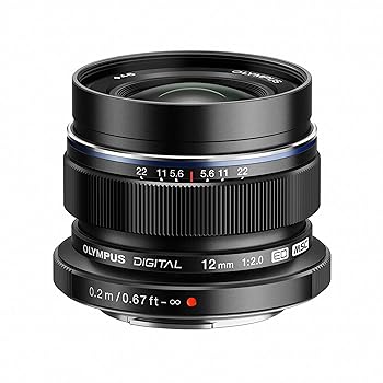 【中古】OLYMPUS 単興味の中心水晶体 M.ZUIKO DIGITAL ED 12粍 F2.0 黒いこと ED 12粍 F2.0 BLK TV・オーディオ・カメラ-カメラ・ビデオカメラ・光学機器-カメラ用交換レンズ
