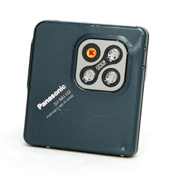 【中古】［人並み外れたに好いたらしい］Panasonic パナソニック SJ-MJ10-H 薄墨色 ポーダブルMD電気蓄音機 MDLP相応う （MD生まれ変わり専用機/MDウォークマン）