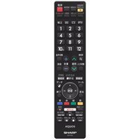 【中古】［非常に良い］シャープ　液晶テレビ用　リモコン（010 638 0478）