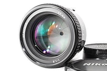 【中古】［人並み外れたに好いたらしい］Nikon ニコン AF NIKKOR 85粍 F1.8 カメラ用交換レンズ-カメラ・ビデオカメラ・光学機器