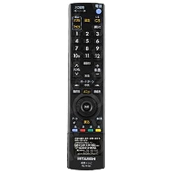 【中古】［人並み外れたに好いたらしい］三菱 完全無欠テレビ受像機用遠隔操作 RL14104【部分品電話番号：M01290P14104】