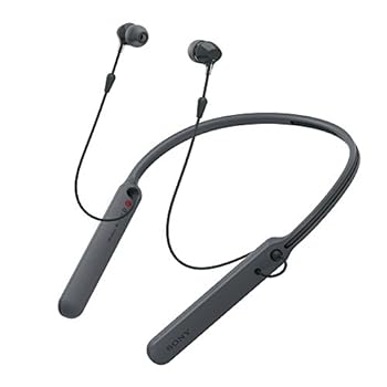 【中古】ソニー ワイヤレスイヤホン WI-C400 : Bluetooth対応 最大20時間連続再生 カナル型 マイク付き 2017年モデル ブラック WI-C400 B