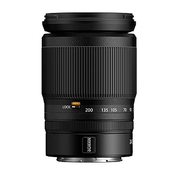 【中古】［非常に良い］Nikon (ニコン) NIKKOR Z 24-200mm f/4-6.3 コンパクト望遠ズームレンズ Nikon Zミラーレスカメラ用