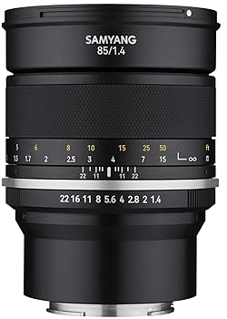 【中古】［非常に良い］SAMYANG 単焦点中望遠レンズ MF 85mm F1.4 MK2 フジフイルム Xマウント 【国内正規品】