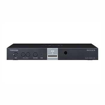 【中古】［人並み外れたに好いたらしい］TOSHIBA 地上・BS・110度CSデジタルハイビジョンチューナー ワンセグ録画・外後ばらいUSB固定ディスク録画相応う D-TR1