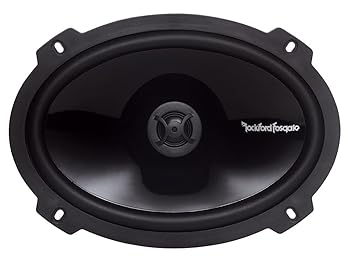 【中古】4) Rockford Fosgate P1692 6x9インチ 300ワット 2ウェイ カー同軸スピーカー オーディオ