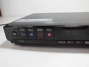 【中古】［非常に良い］シャープ 500GB 1チューナー ブルーレイレコーダー AQUOS BD-H50