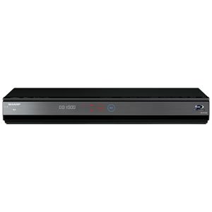 【中古】［非常に良い］シャープ 1TB 2チューナー ブルーレイレコーダー AQUOS BD-W1000