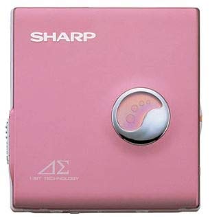 【中古】［人並み外れたに好いたらしい］SHARP せつ然たる MD-DS30-P さくら色 1ビットデジタルアンプリファイアー積み上げる 携帯型MD電気蓄音機 MDLP相応う