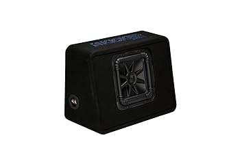 【中古】Kicker TL7S102 L7S 10インチ サブウーファー 薄型エンクロージャー 2オーム