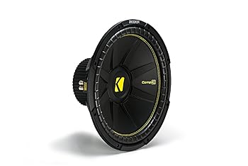 【中古】Kicker CWCD154 CompC 15インチサブウーファー デュアルボイスコイル 4オーム|スカーレット2021