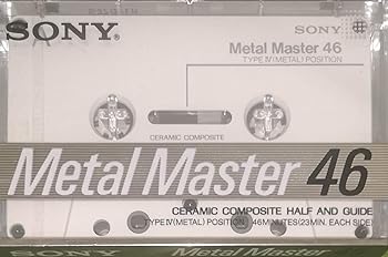 【中古】［非常に良い］Sony メタルテープ Metal Master 46分 トランジェントテクノロジー METAL-MST 46