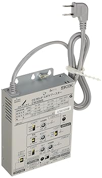 【中古】［非常に良い］DXアンテナ CS/BS-IF・CATVブースター 【2K 4K 8K 対応】 共同受信用 屋内専用 下り利得30dB 電源内蔵 高シールド CW30MS